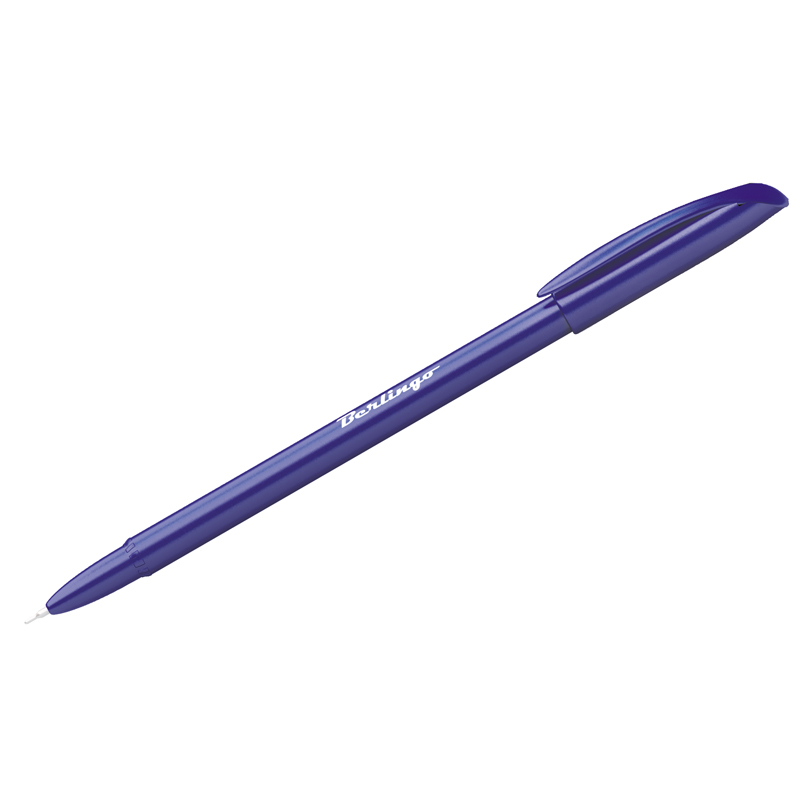 Ручка шариковая Berlingo "Metallic", синяя, 0,7мм