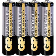 Батарейки GP Supersell AAA (R03 24S) солевая 4шт/комплект ,