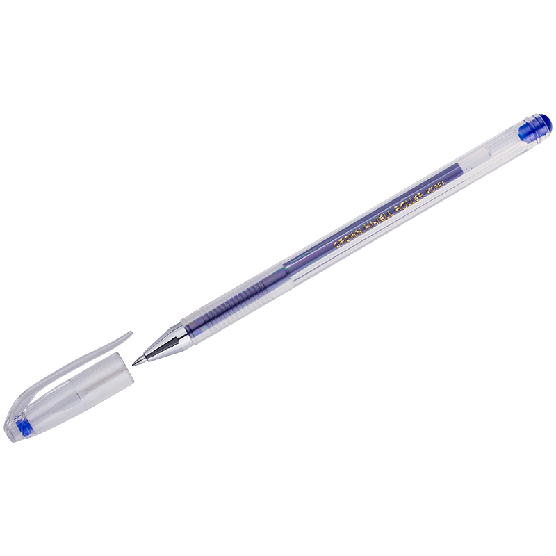 Ручка гелевая Crown 0,5мм синяя
