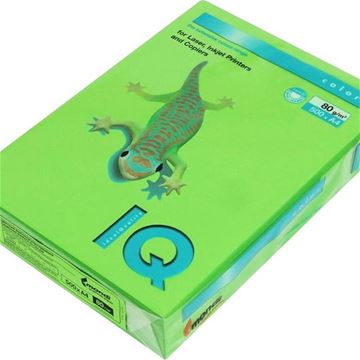 Бумага А4 500л.,80г/м2, IQ Color, MA42, ярко-зеленый