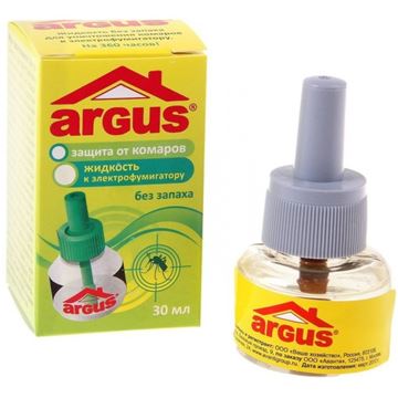 Жидкость от комаров АРГУС АR-4 45 ночей, для электрофумигатора